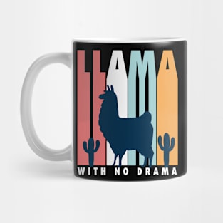 LLama With No Drama Mug